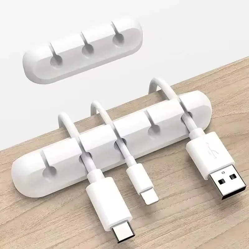 Desk Organizer - Organizzatore per cavi USB in silicone,
