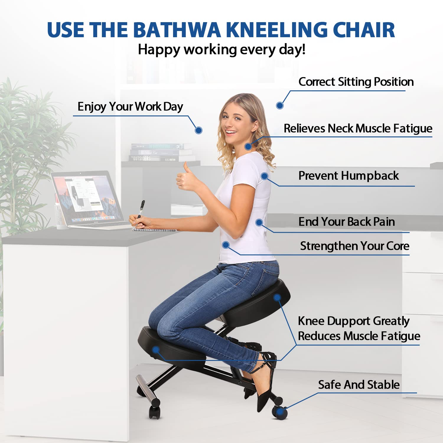 Sedia Ergonomica Inclinabile p - Office Stool recensione e prezzo
