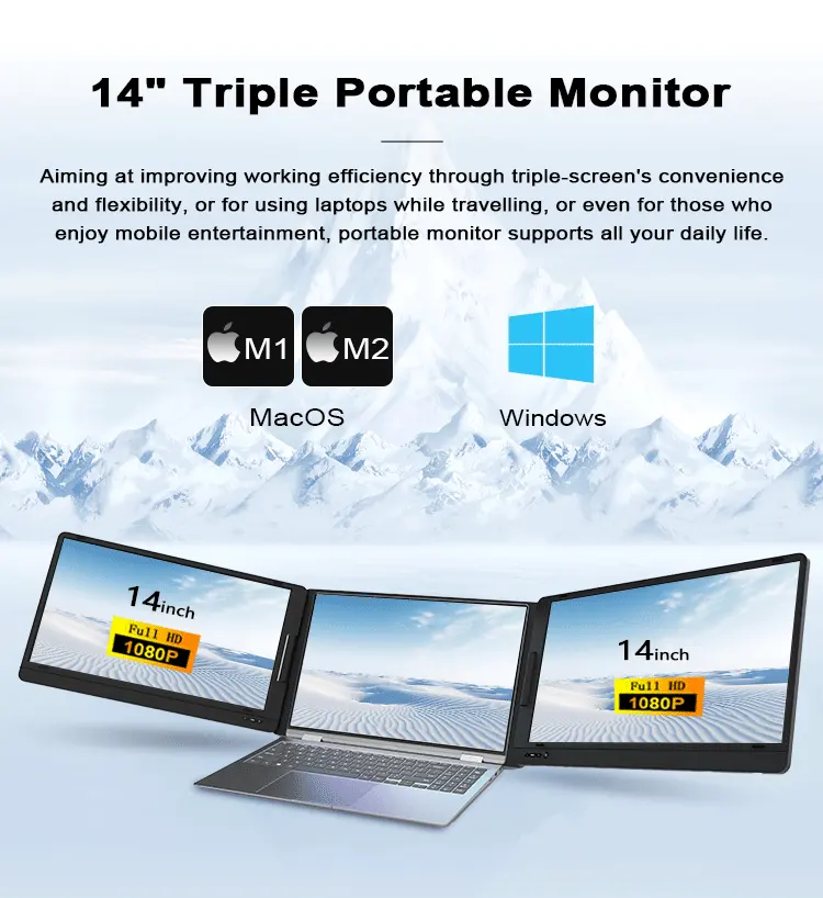 Monitor portatile triplo profe - Monitor Stand recensione e prezzo
