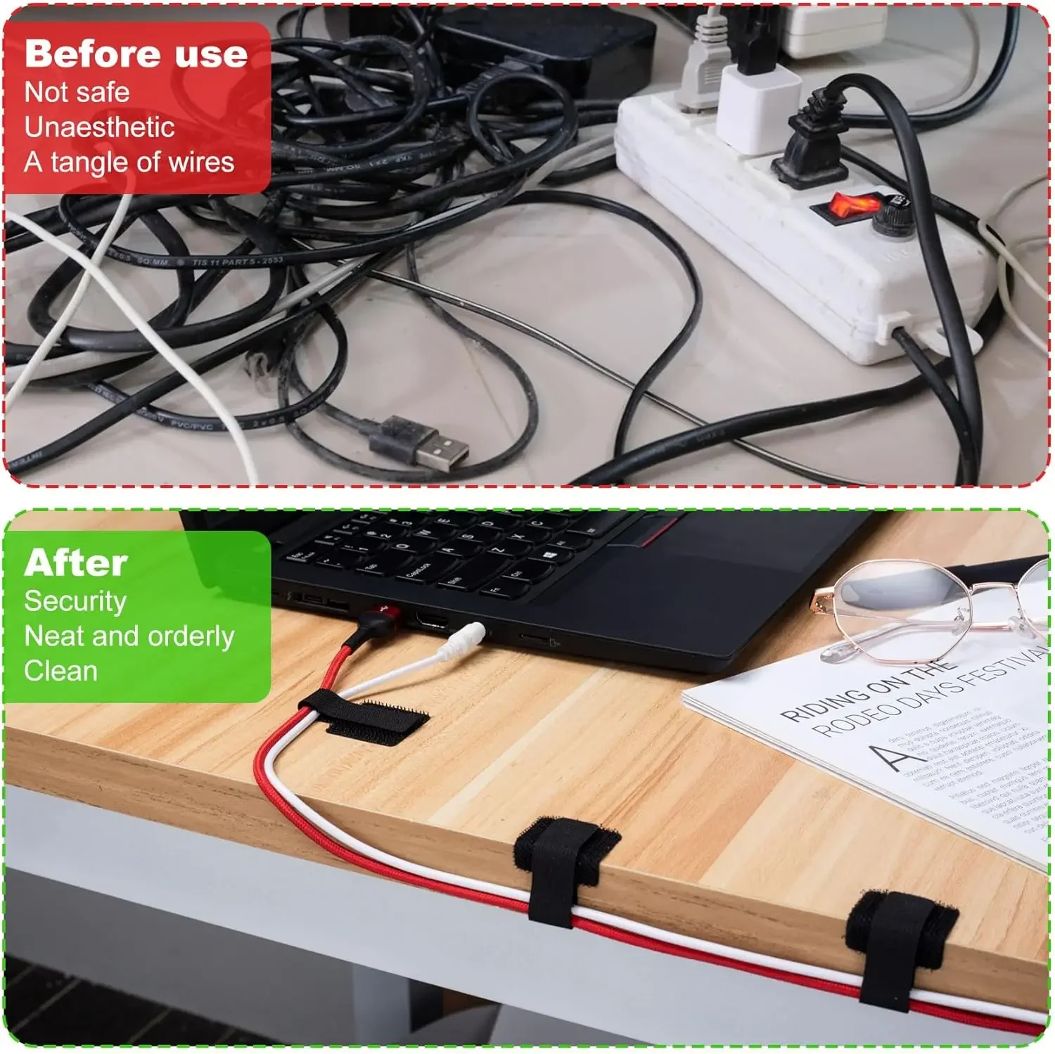 Fascette Riutilizzabili per Ca - Desk Organizer recensione e prezzo